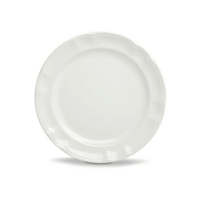 Plato para postre o ensalada redondo Barroco